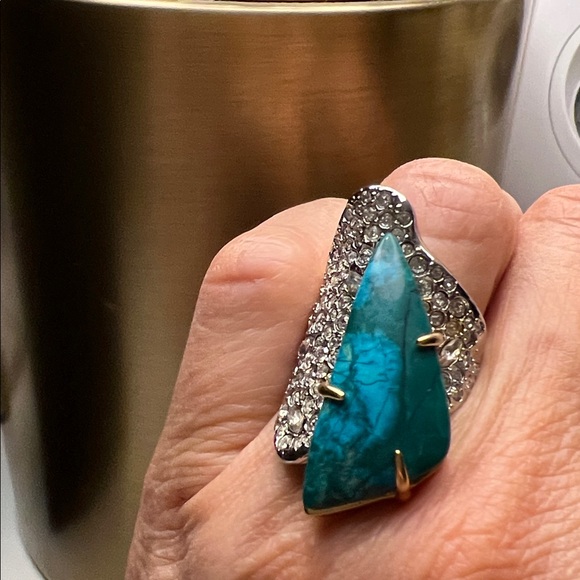 🔮Alexis Bittar Roxbury Crystal Ring sz7 - Picture 9 of 11